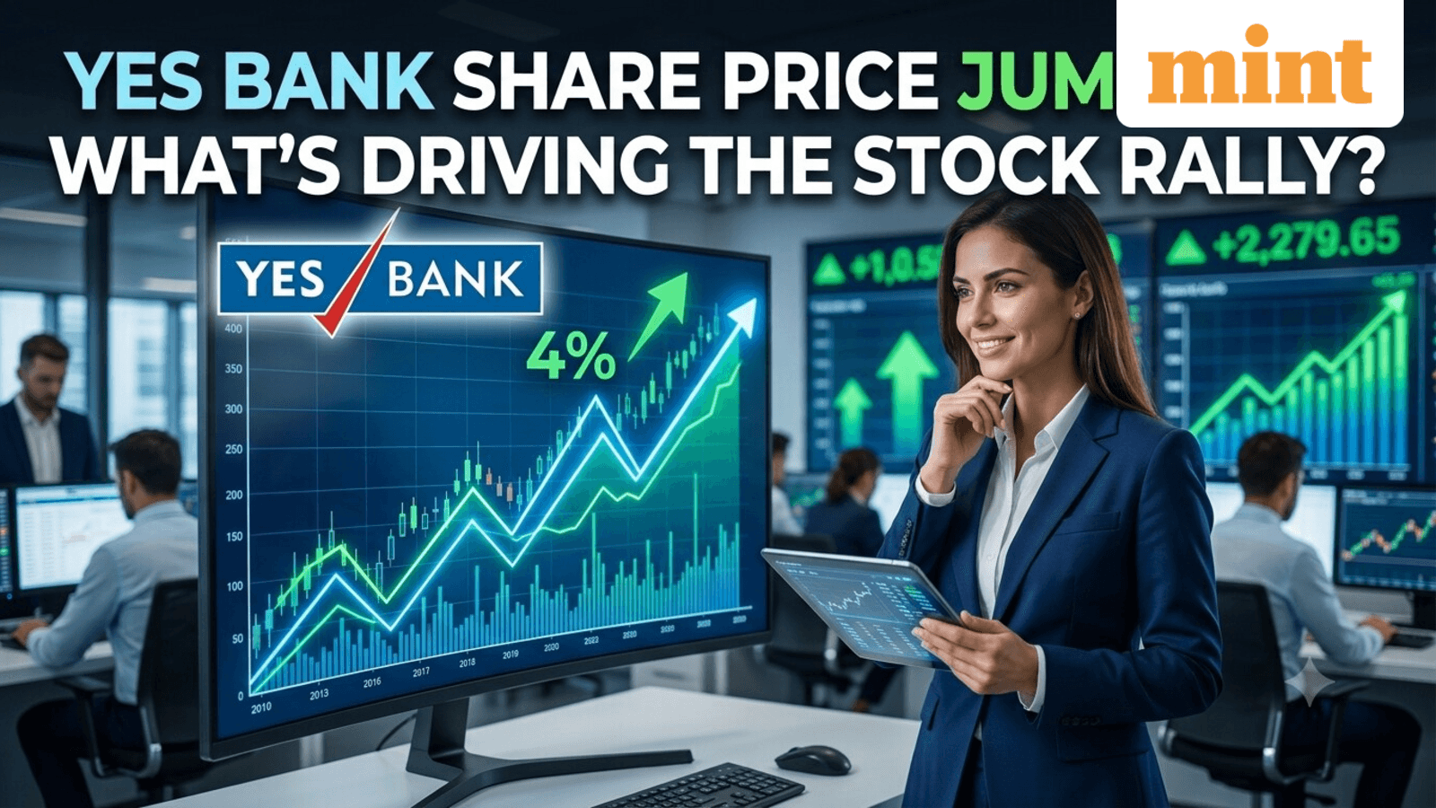 Yes Bank share price jumps 4% | What’s driving the stock rally?
