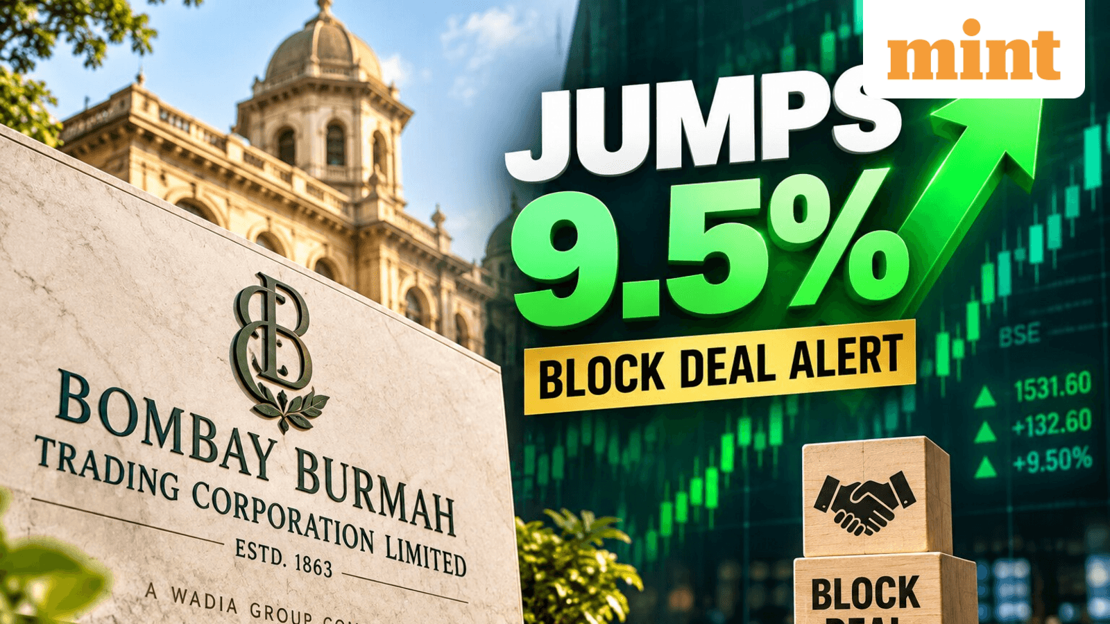 Bombay Burmah share price jumps 9.5% after ₹249 crore block deal - check details