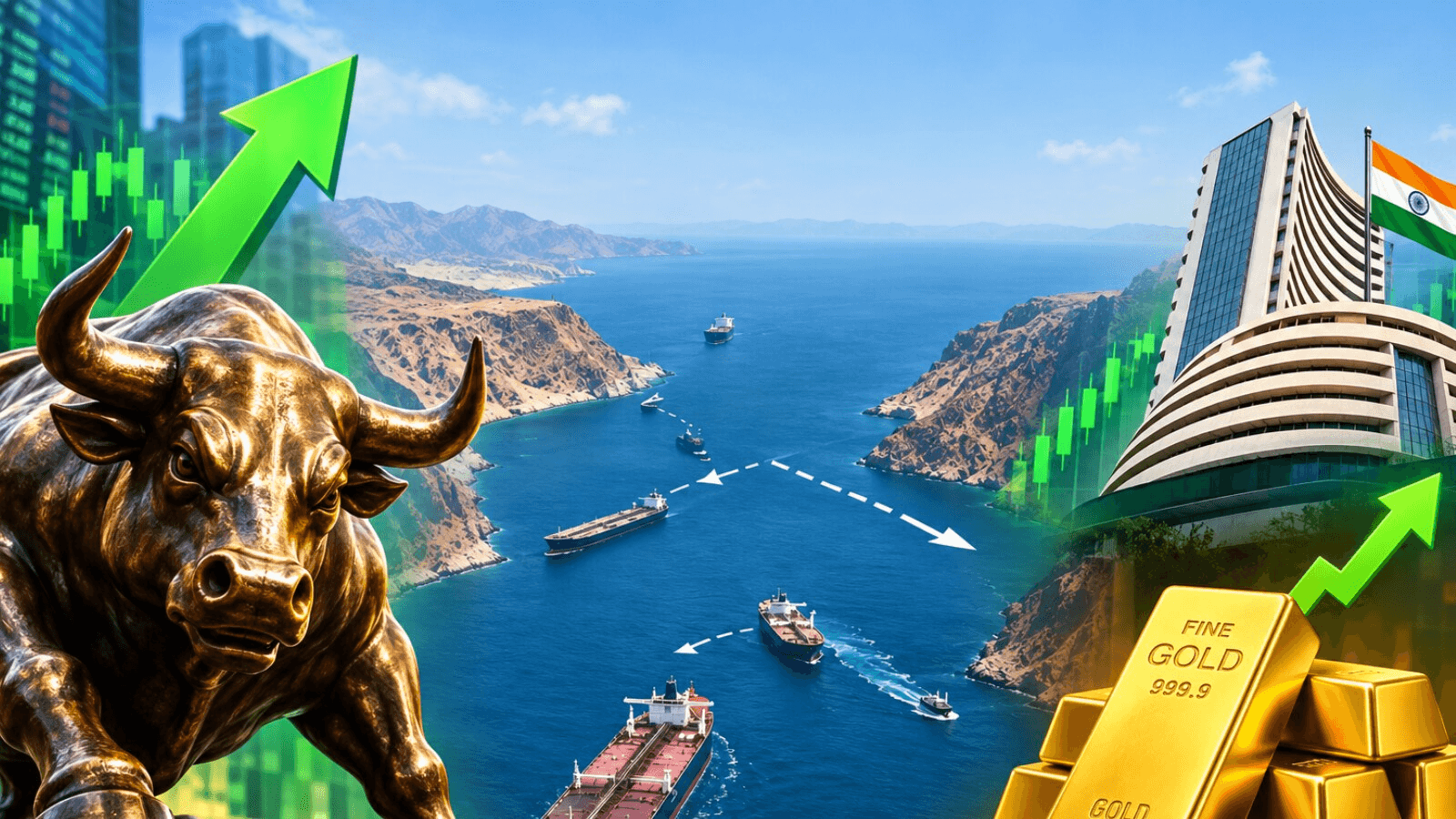 Iran offers to open Strait of Hormuz, say reports | How can it impact the Indian stock market, gold prices?