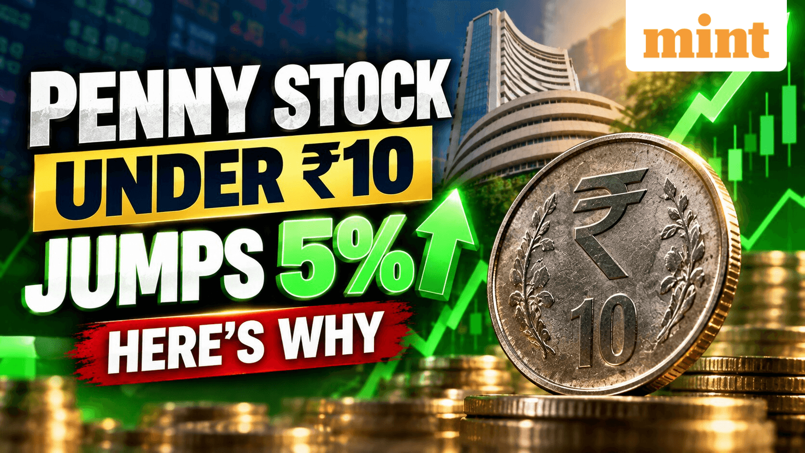 Penny stock under 10 rupees jumps 5% despite weak trends on Dalal Street; here's latest company update