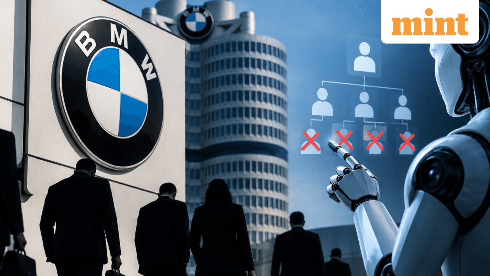 BMW layoffs: German carmaker to use AI to drive 20% cut in senior management roles