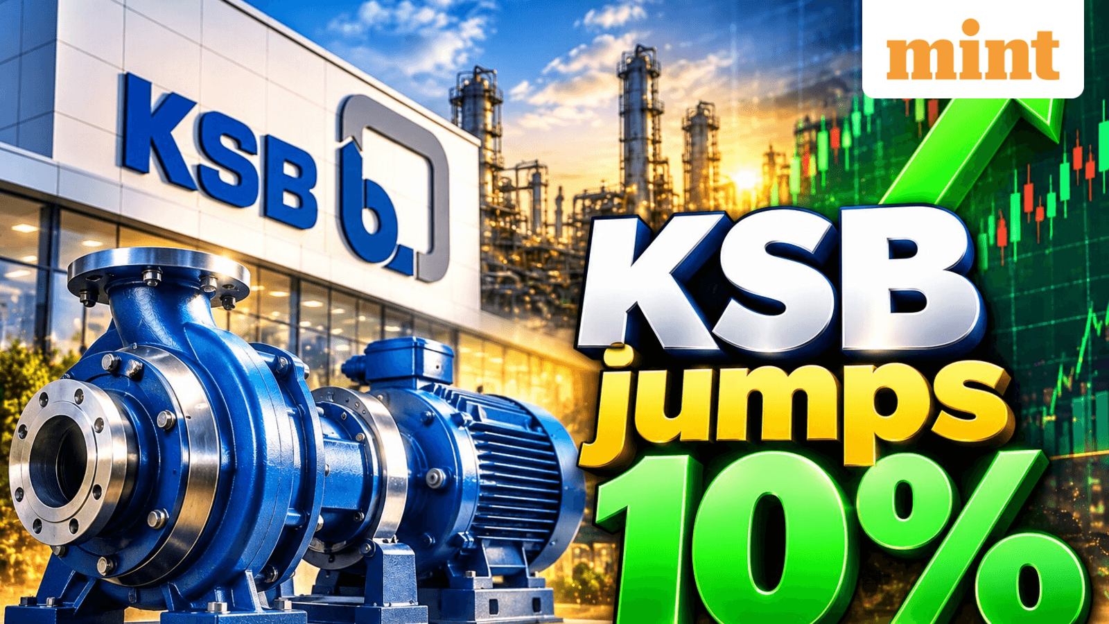 KSB share price jumps 10% after ₹118 crore international order - Check details, share performance