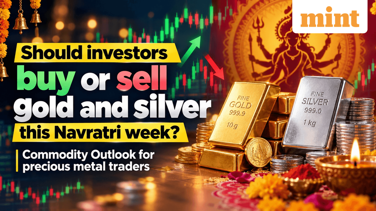 Should investors buy or sell gold and silver this Navratri week? Commodity Outlook for precious metal traders
