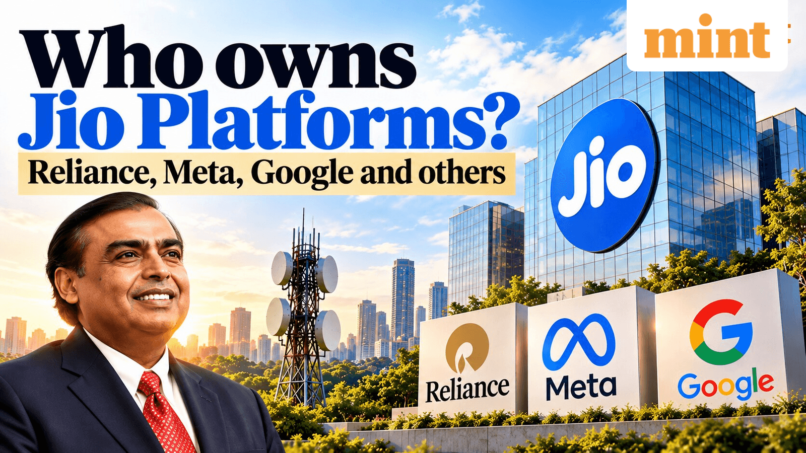 IPO: Who really owns Jio Platforms? Reliance doesn't own 100%; Meta, Google, 7 others are major shareholders | DRHP data