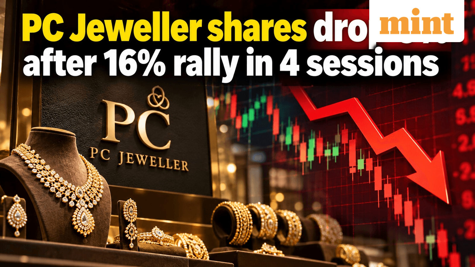 Multibagger stock PC Jeweller share price drops 5% after 16% rally in 4 sessions: Here's why - Should investors worry?