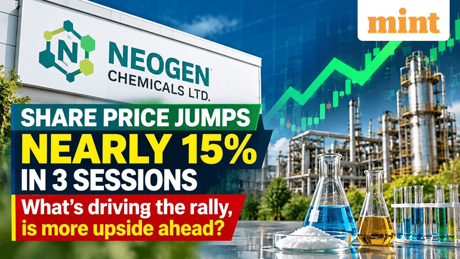 Neogen Chemicals share price jumps nearly 15% in 3 sessions | What's driving the rally, is more upside ahead?